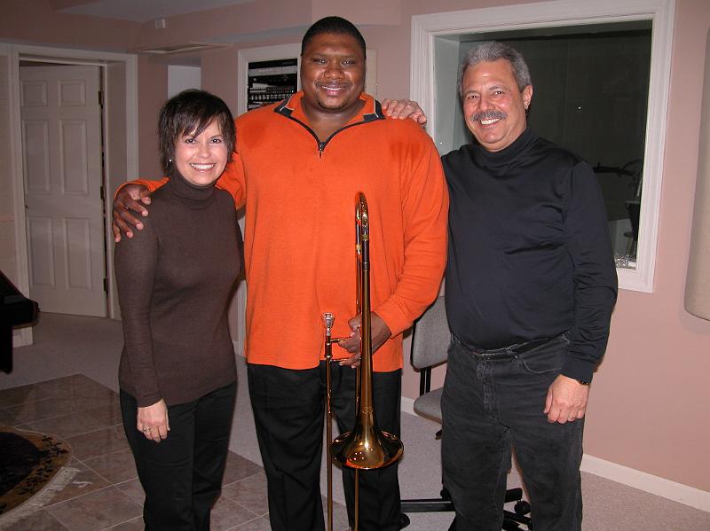 Diane, Wycliffe Gordon, Frank Marino.JPG - Diane, Wycliffe Gordon and Frank Marino